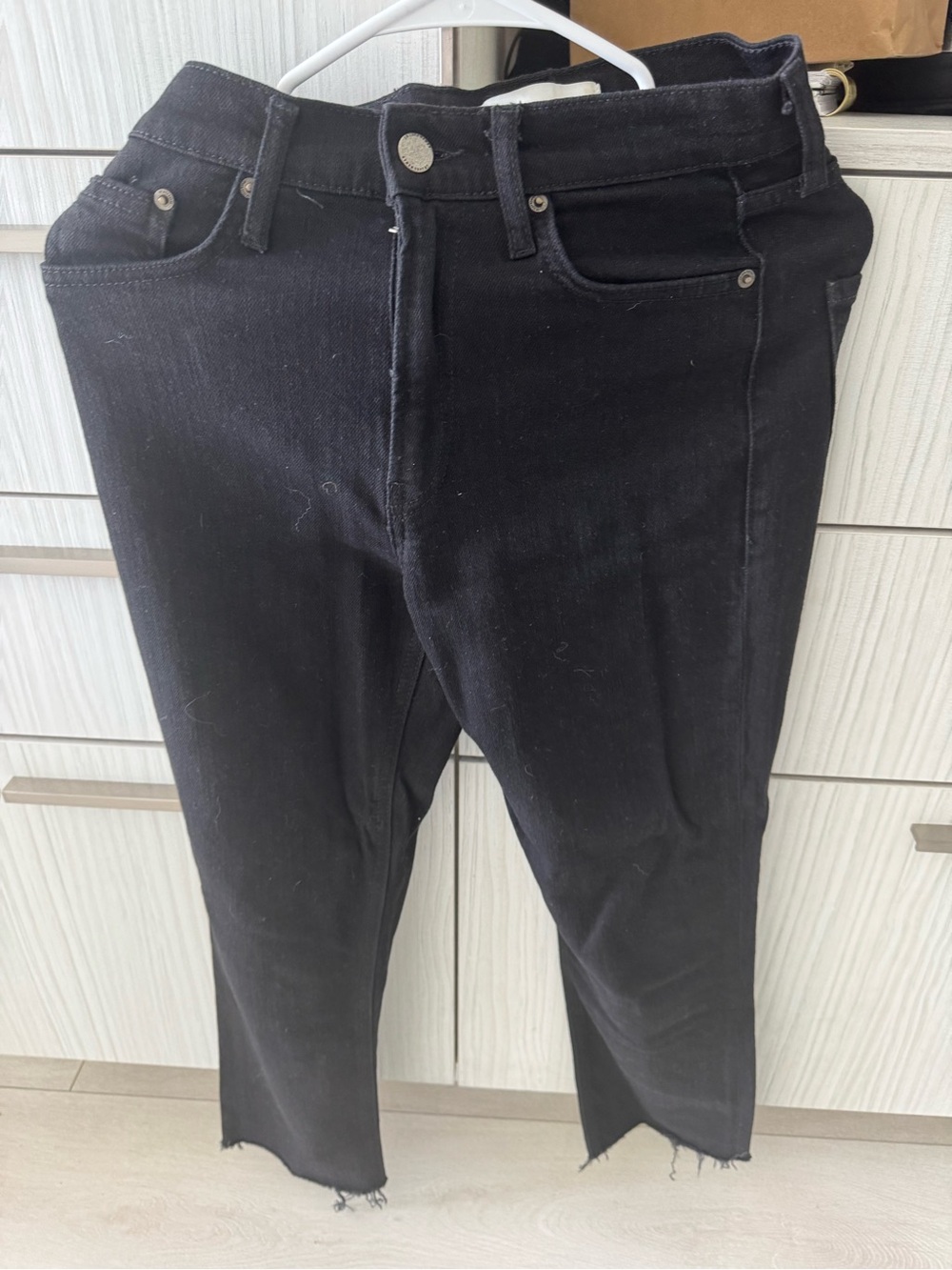 Zara Black Women's Slim Straight Jeans